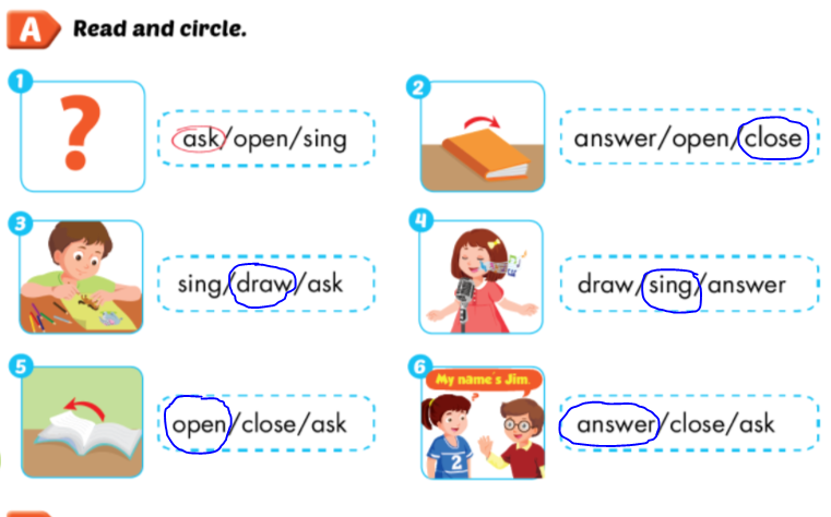 Giải SBT i-Learn Smart Start 3 Unit 2 Lesson 4