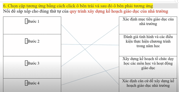 Ngân hàng câu hỏi trắc nghiệm mô đun 4.0 Tiểu học