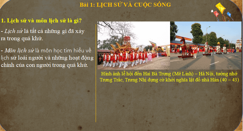 Bài giảng lịch sử 6