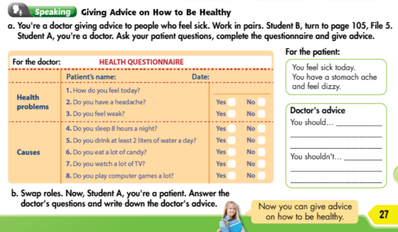 Tiếng Anh lớp 7 Unit 3 Lesson 2