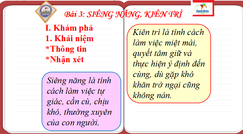 bài giảng GDCD lớp 6