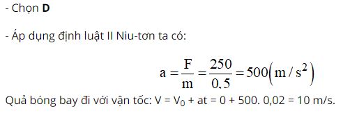 Quả b&oacute;ng bay đi với tốc độ bao nhi&ecirc;u?