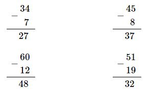 Bài 1 trang 95 Toán lớp 2 tập 1