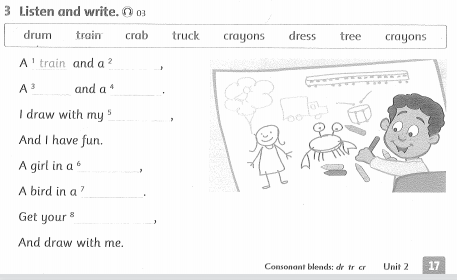 Family and Friends 3 Workbook Unit 2 Lesson 4