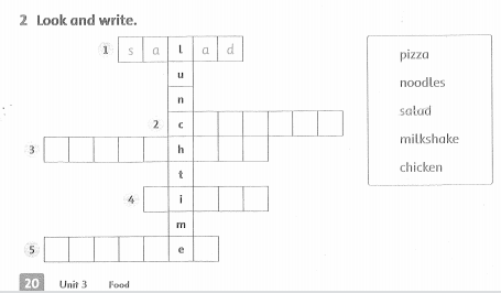 Family and Friends 3 Workbook Unit 3 Lesson 1