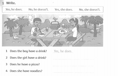 Family and Friends 3 Workbook Unit 3 Lesson 2