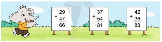 Bài 3 trang 59 Toán lớp 2 tập 1 Cánh Diều