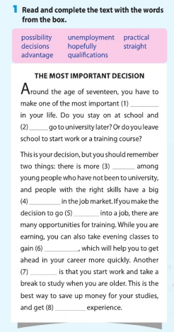 Review 1 lớp 11 Skills