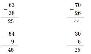 Bài 1 Toán lớp 2 trang 72 sách Cánh Diều