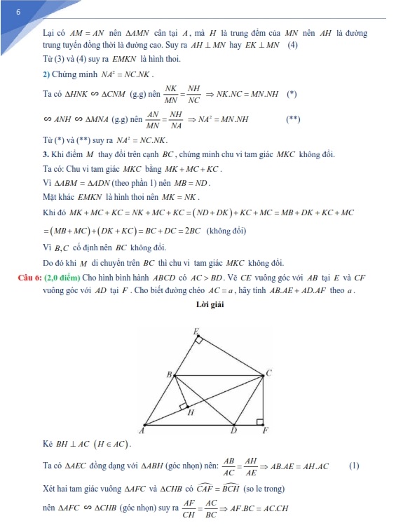 Bộ đề thi học sinh giỏi lớp 8 môn Toán năm 2020 - 2021
