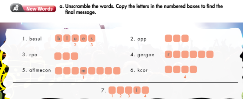 Smart World 7 Workbook giải bài tập Unit 4 Lesson 1