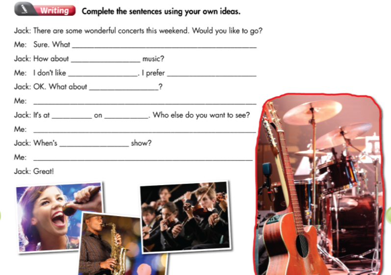 Smart World 7 Workbook giải bài tập Unit 4 Lesson 1