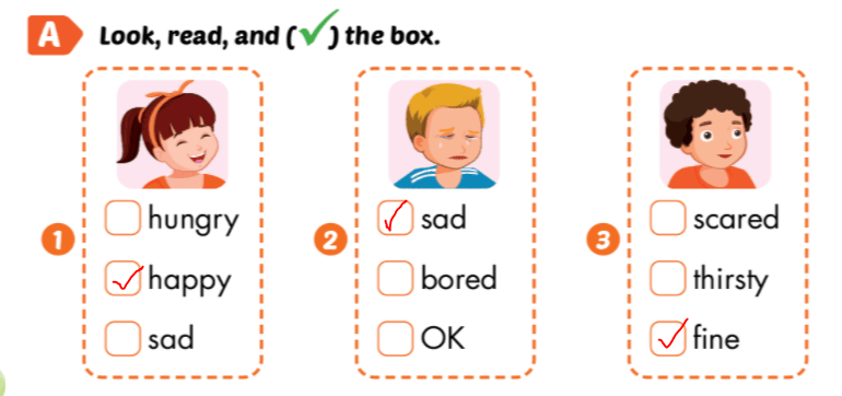 Giải i-Learn Smart Start 2 Review 1 & 2 SBT