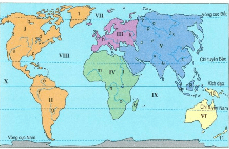 Lý thuyết địa lý 8