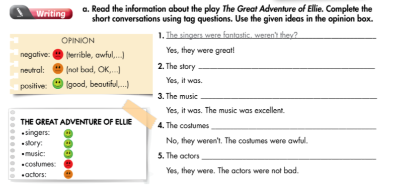 Smart World 7 Workbook giải bài tập Unit 4 Lesson 2