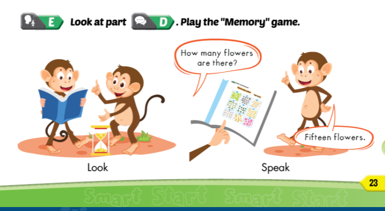 Giải i-Learn Smart Start 2 Unit 3 Lesson 1 SGK