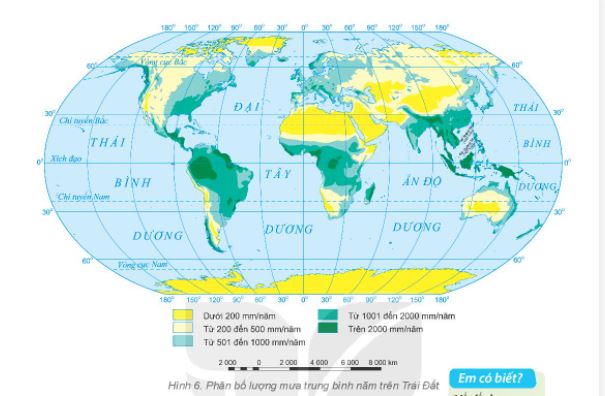 Địa lí 6 bài 16 Kết nối tri thức