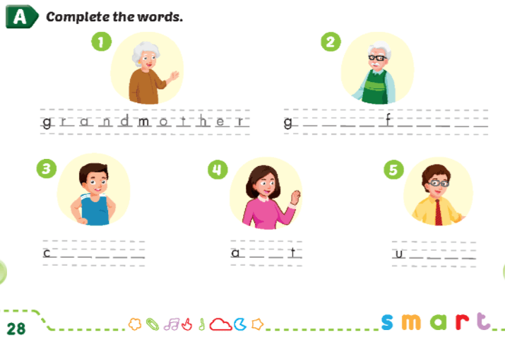 Giải SBT i-Learn Smart Start 3 Unit 3 Lesson 2