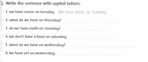 Family and Friends 3 Workbook Unit 4 Lesson 6