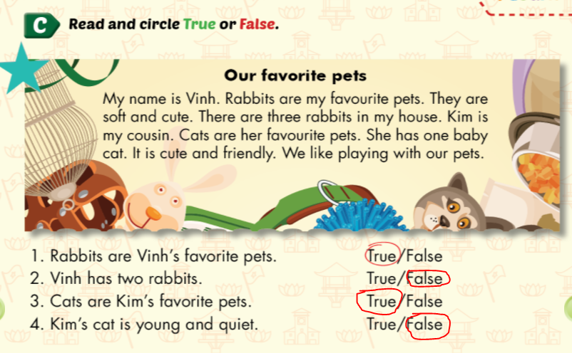 Giải SBT i-Learn Smart Start 3 Unit 3 Lesson 5