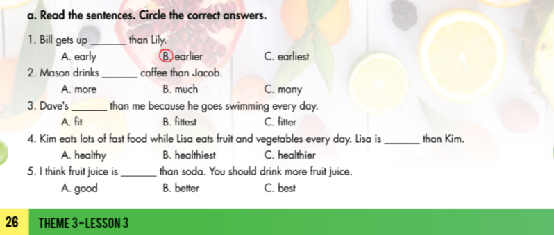 Smart World 7 Workbook giải bài tập Unit 4 Lesson 3