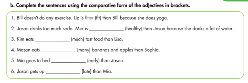 Smart World 7 Workbook giải bài tập Unit 4 Lesson 3