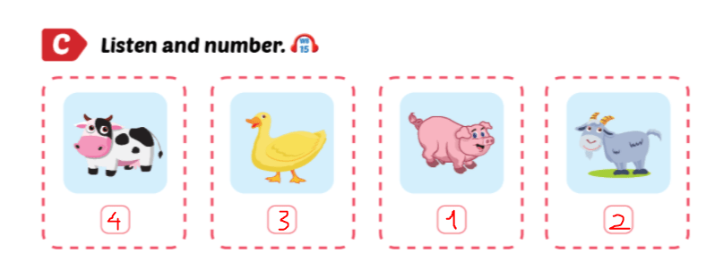 Giải i-Learn Smart Start 2 Unit 4 Lesson 1 SBT