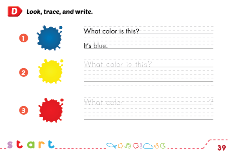 Giải SBT i-Learn Smart Start 3 Unit 4 Lesson 1