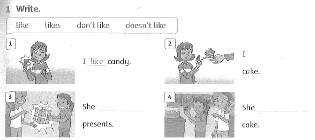 Family and Friends 3 Workbook Unit 5 Lesson 2