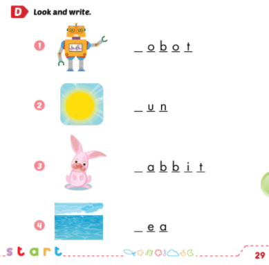 Giải i-Learn Smart Start 2 Unit 4 Lesson 2 SBT