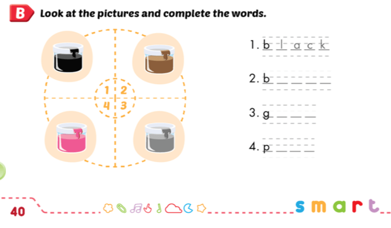 Giải SBT i-Learn Smart Start 3 Unit 4 Lesson 2