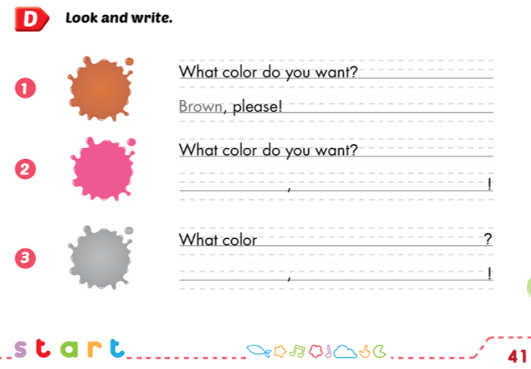 Giải SBT i-Learn Smart Start 3 Unit 4 Lesson 2