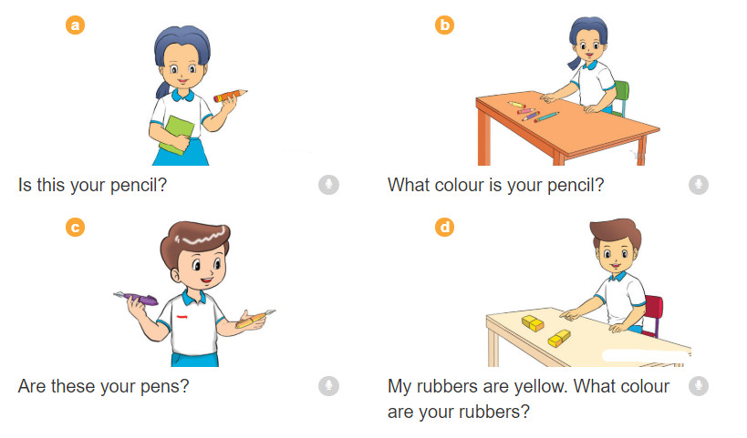 Giải bài tập SBT Tiếng Anh lớp 3 thí điểm Unit 9 trang 36