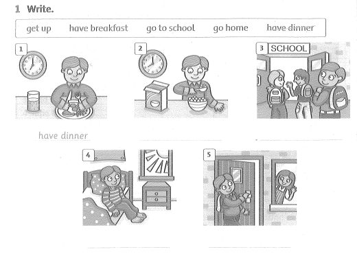 Family and Friends 3 Workbook Unit 6 Lesson 1