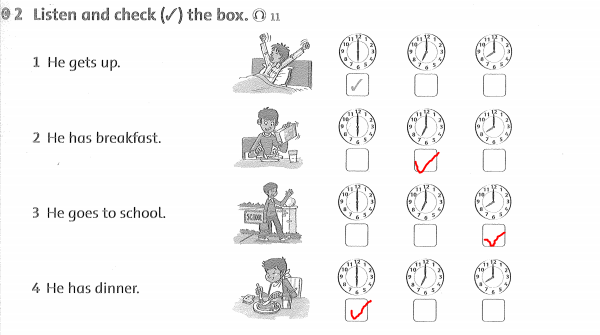 Family and Friends 3 Workbook Unit 6 Lesson 2