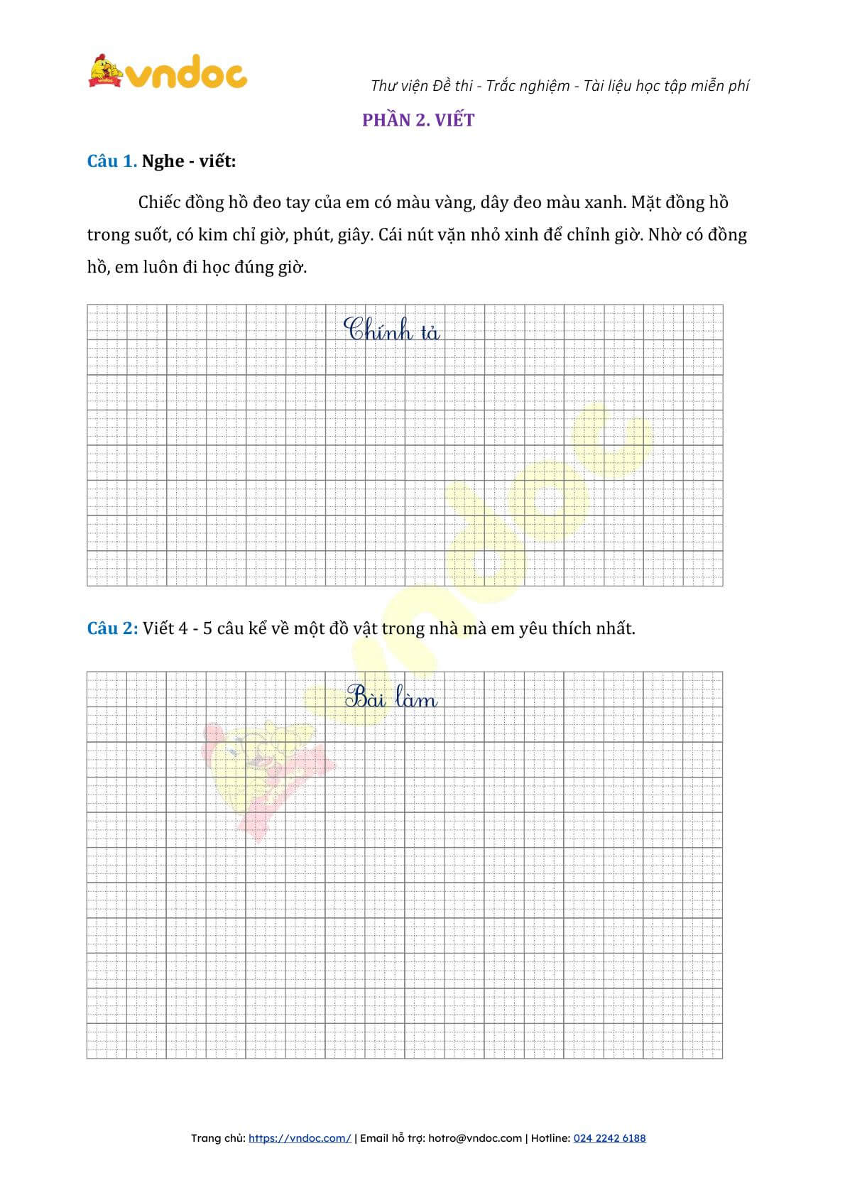 de thi hoc ki 1 lop 2 mon tieng viet sach ket noi tri thuc de 2 3*330098