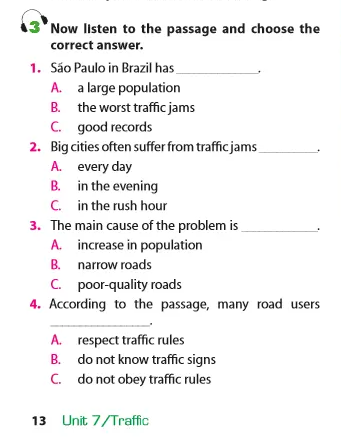 Unit 7 lớp 7 Skills 2