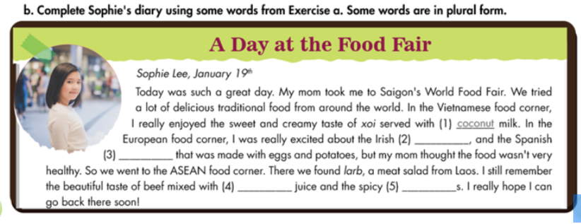 Smart World 7 Workbook giải bài tập Unit 5 Lesson 4