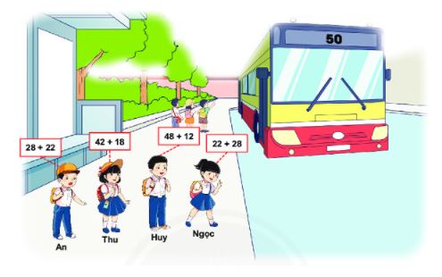 Bài 2 (trang 84 SGK Toán 2 tập 1) sách Chân trời sáng tạo