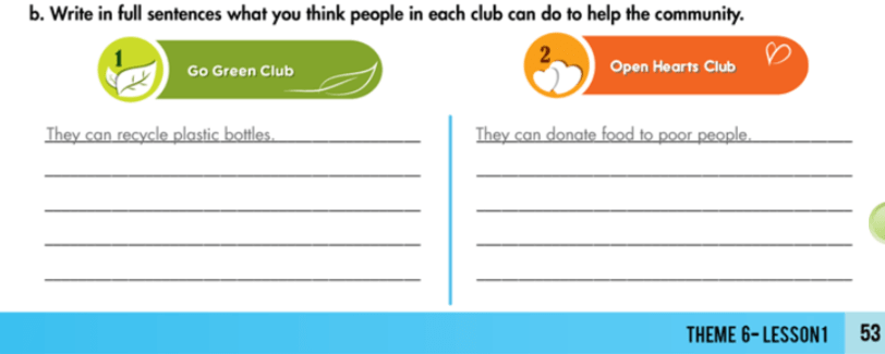 Smart World 7 Workbook giải bài tập Unit 6 Lesson 1