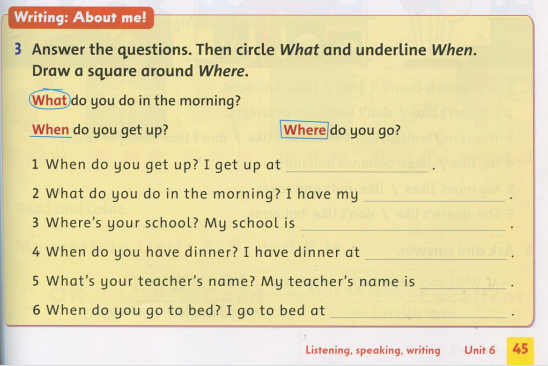 Sách Family and Friends 3 Unit 6 Lesson 6