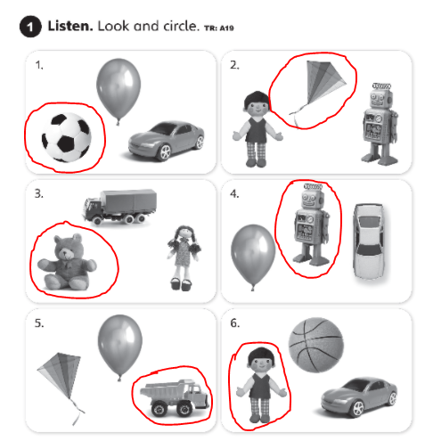 Giải Tiếng Anh 1 Unit 2 My Toys trang 12 13 SBT