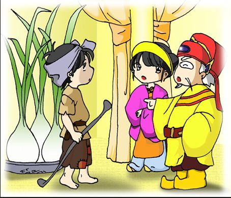 Vẽ một b&agrave;i về khung cảnh trong truyện cổ t&iacute;ch