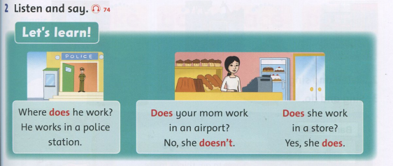 Sách Family and Friends 3 Unit 7 Lesson 2