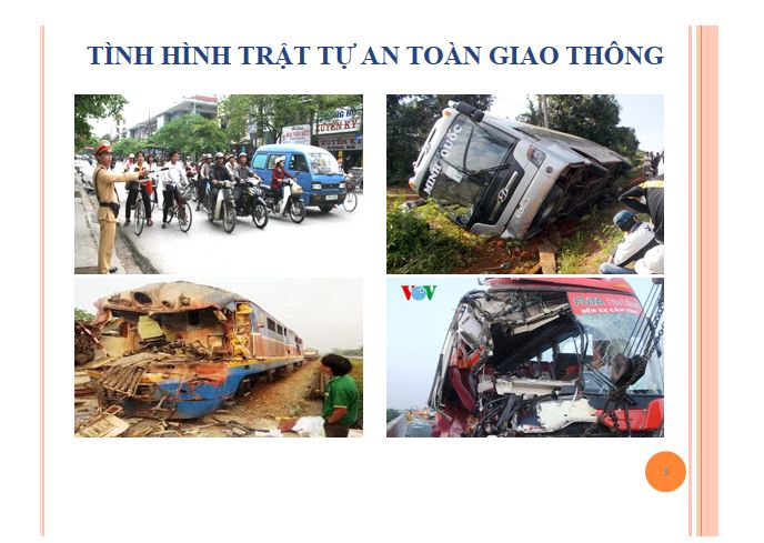 Mẫu powerpoint tuyên truyền về an toàn giao thông