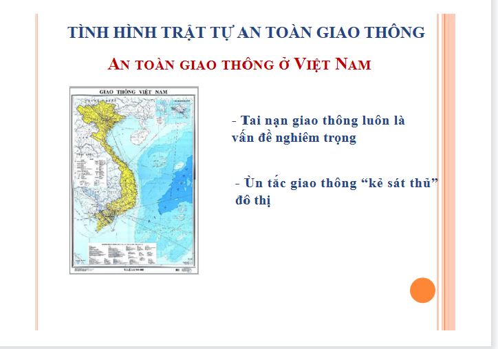 Mẫu powerpoint tuyên truyền về an toàn giao thông