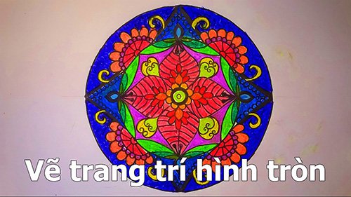 Trang tr&iacute; h&igrave;nh tr&ograve;n