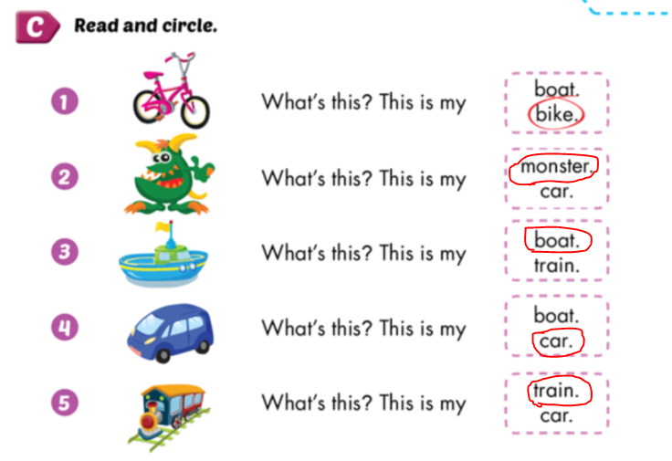 Giải SBT i-Learn Smart Start 3 Unit 5 Lesson 2