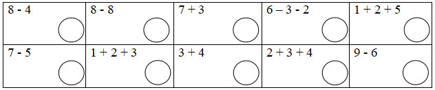 Đề thi Violympic Toán lớp 1