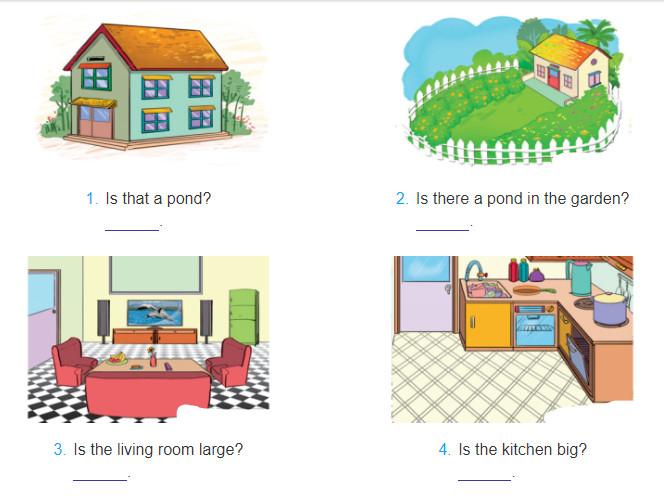 Tiếng Anh lớp 3 Unit 12